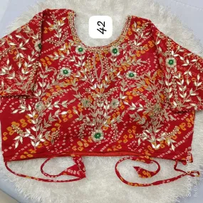Beautiful Designer Bandhej Blouse