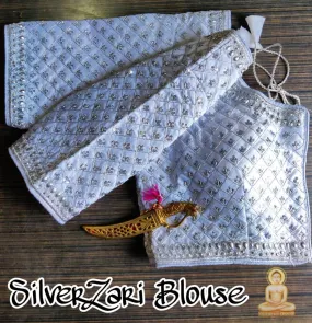 Beautiful Designer Blouse Fentam Silk Blouse