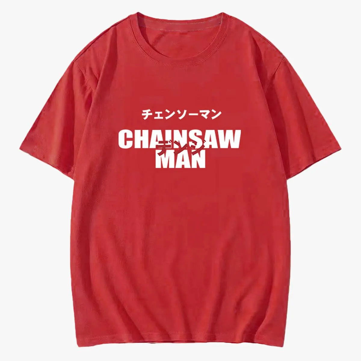 Chainsaw Man Logo Anime Aesthetic T-Shirt