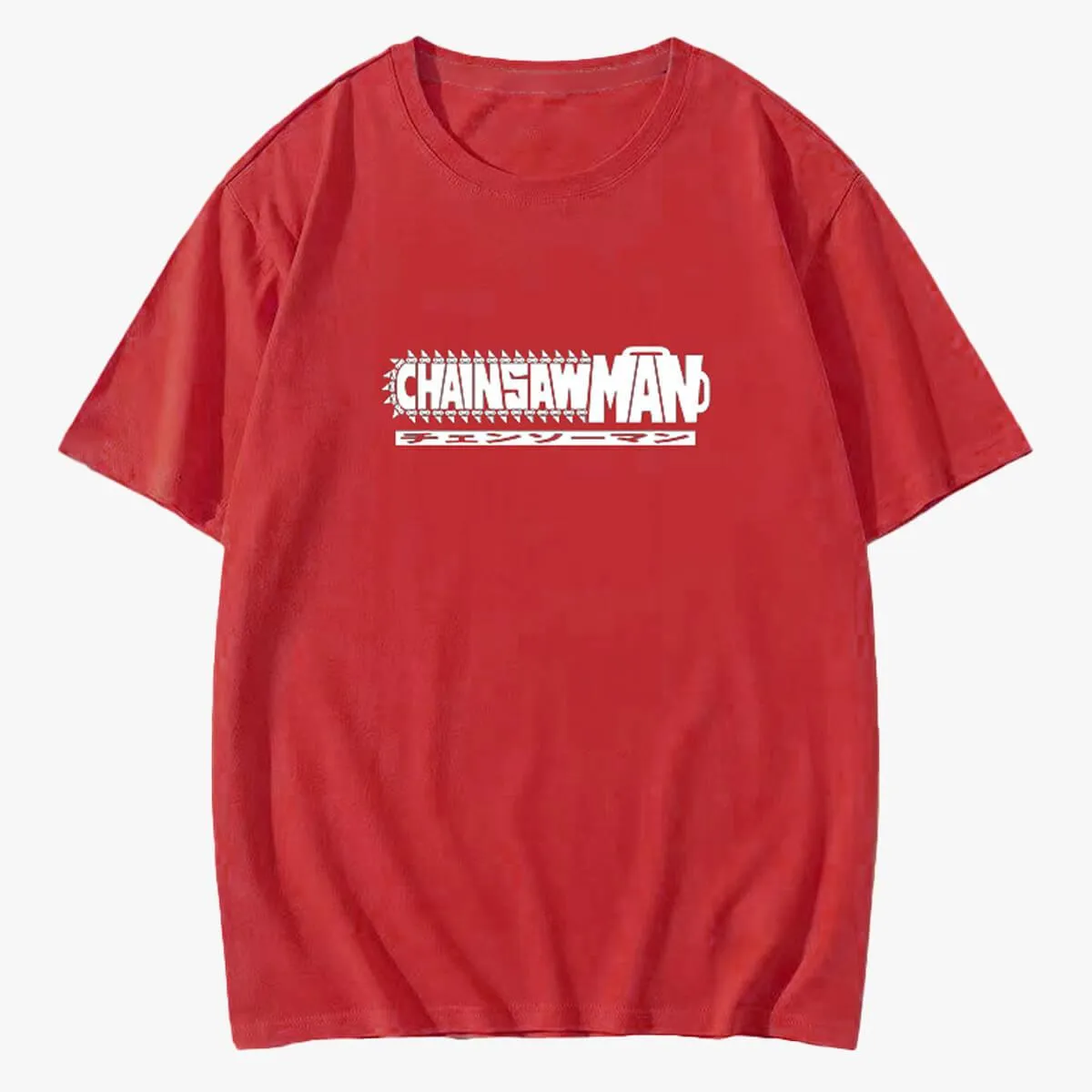 Chainsaw Man Logo Anime Aesthetic T-Shirt