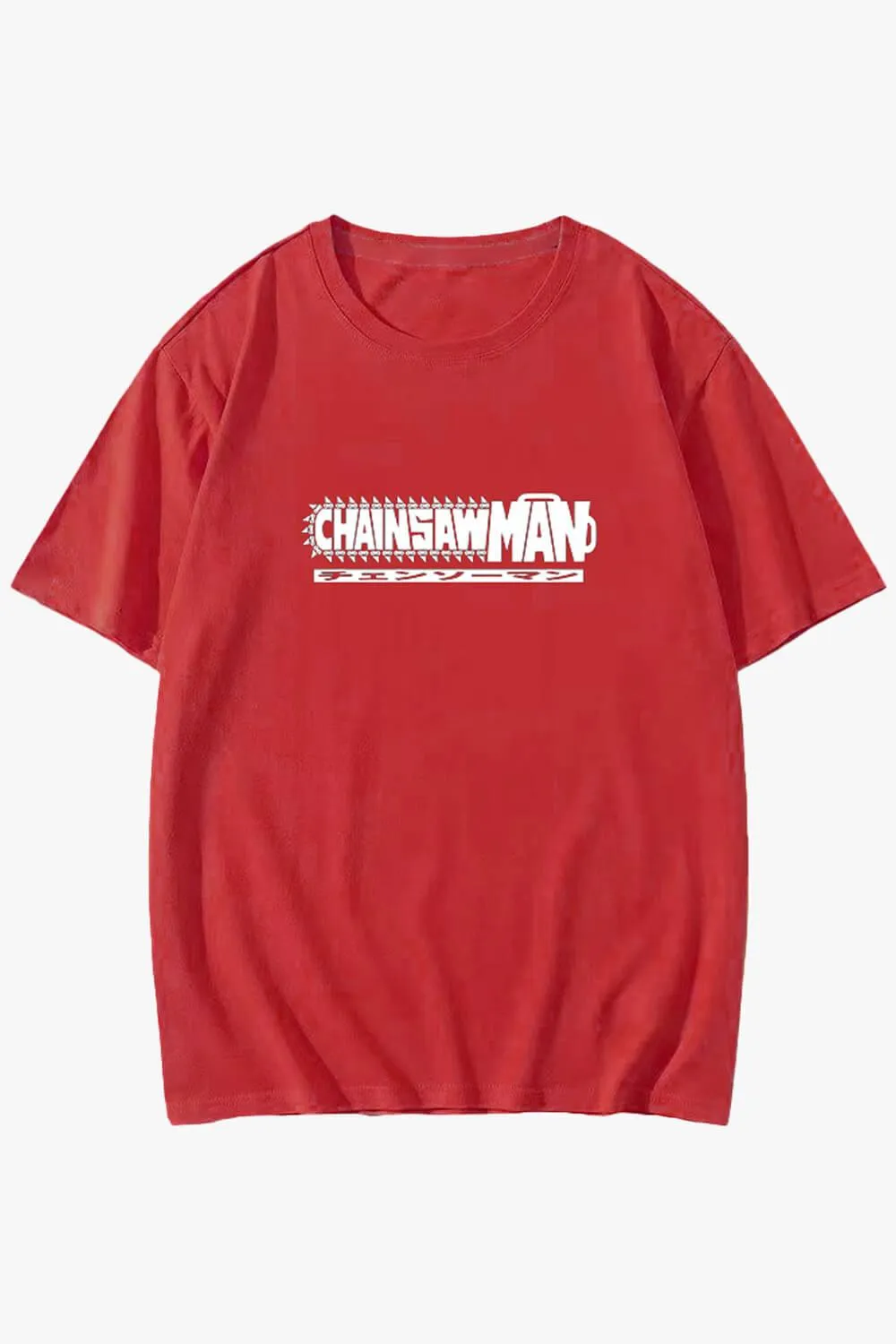 Chainsaw Man Logo Anime Aesthetic T-Shirt