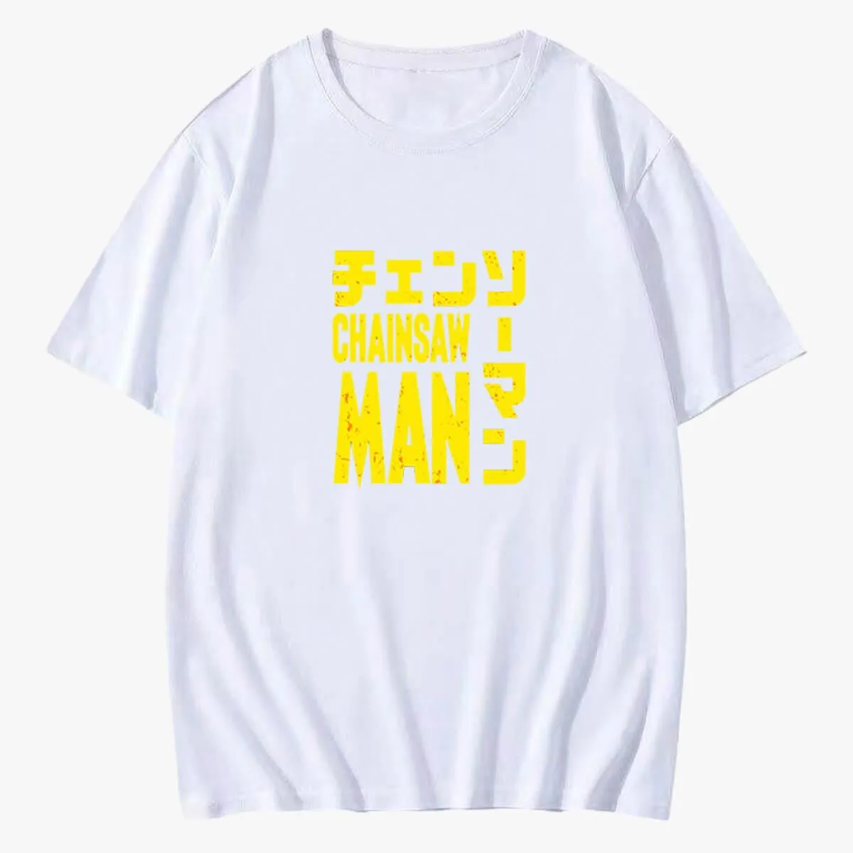 Chainsaw Man Logo Anime Aesthetic T-Shirt