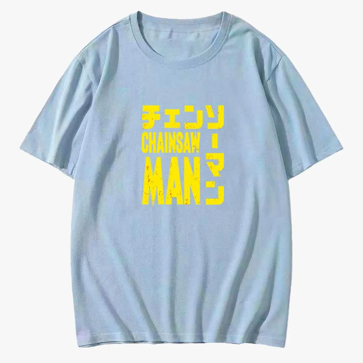 Chainsaw Man Logo Anime Aesthetic T-Shirt