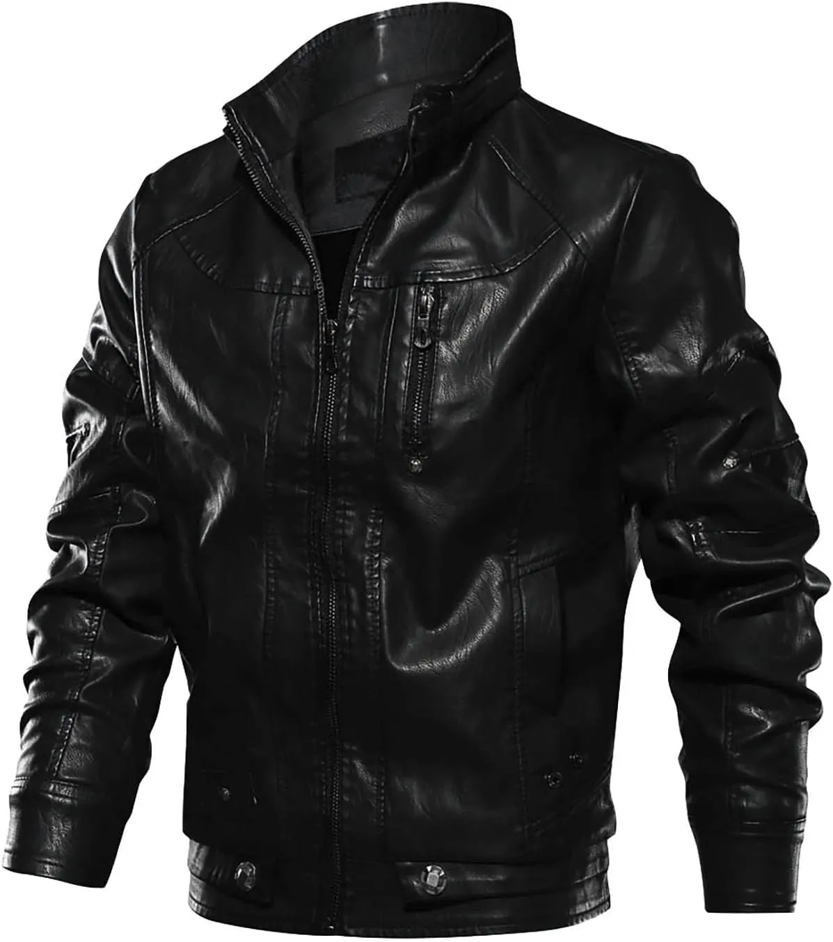 DuDubaby Men Casual Winter Warm Top Blouse Thickening Coat Outwear Top Blouse Jacket