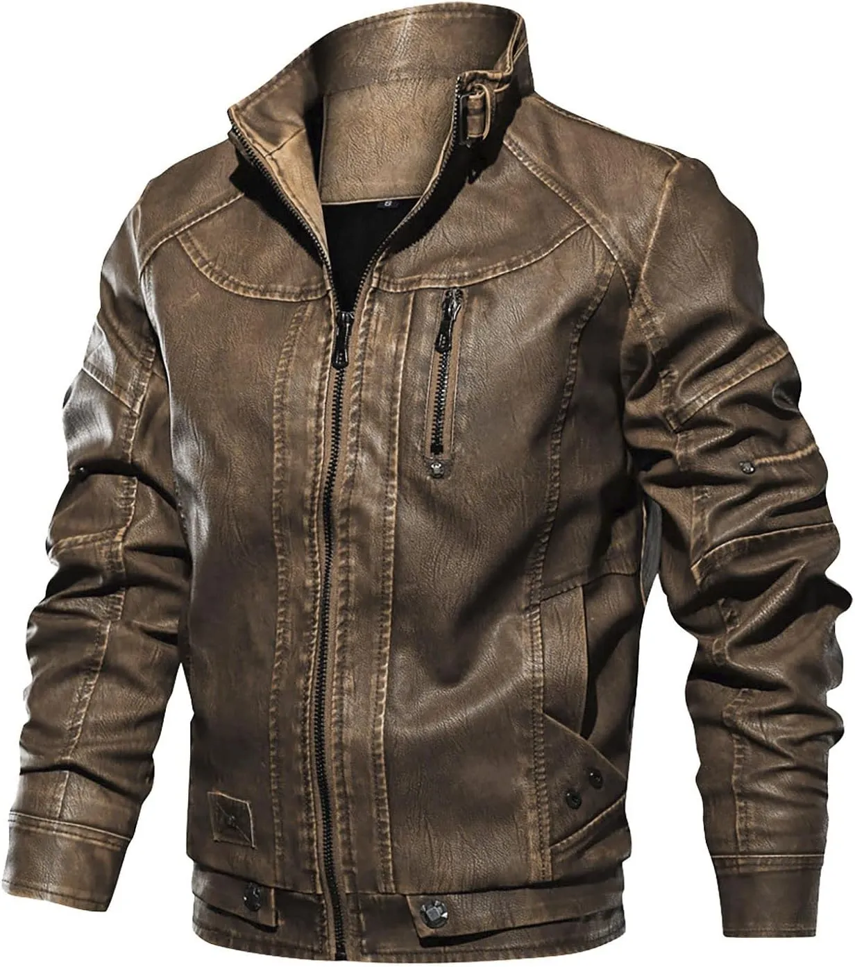 DuDubaby Men Casual Winter Warm Top Blouse Thickening Coat Outwear Top Blouse Jacket