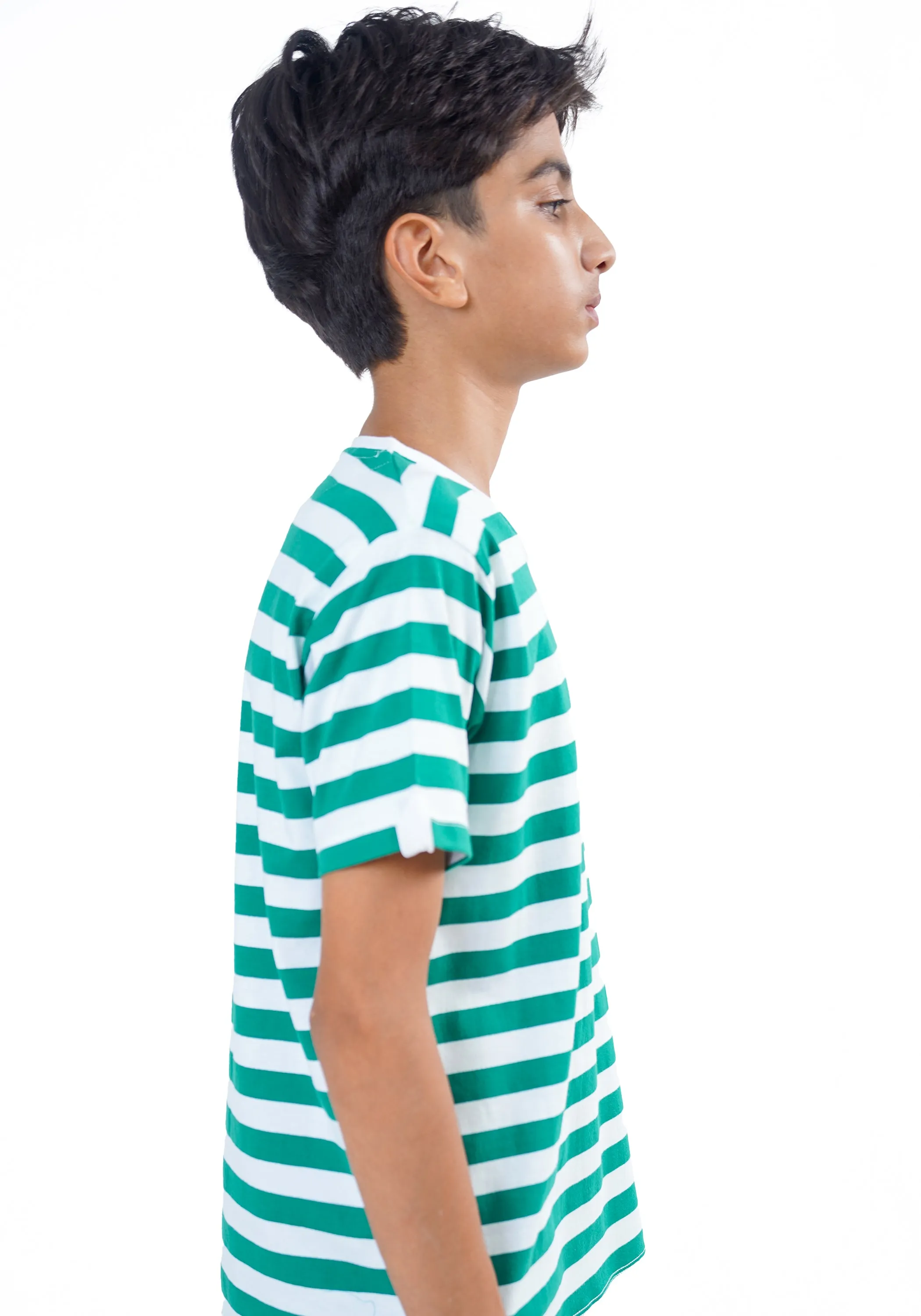 Green Striped T-shirt