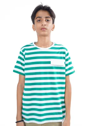 Green Striped T-shirt