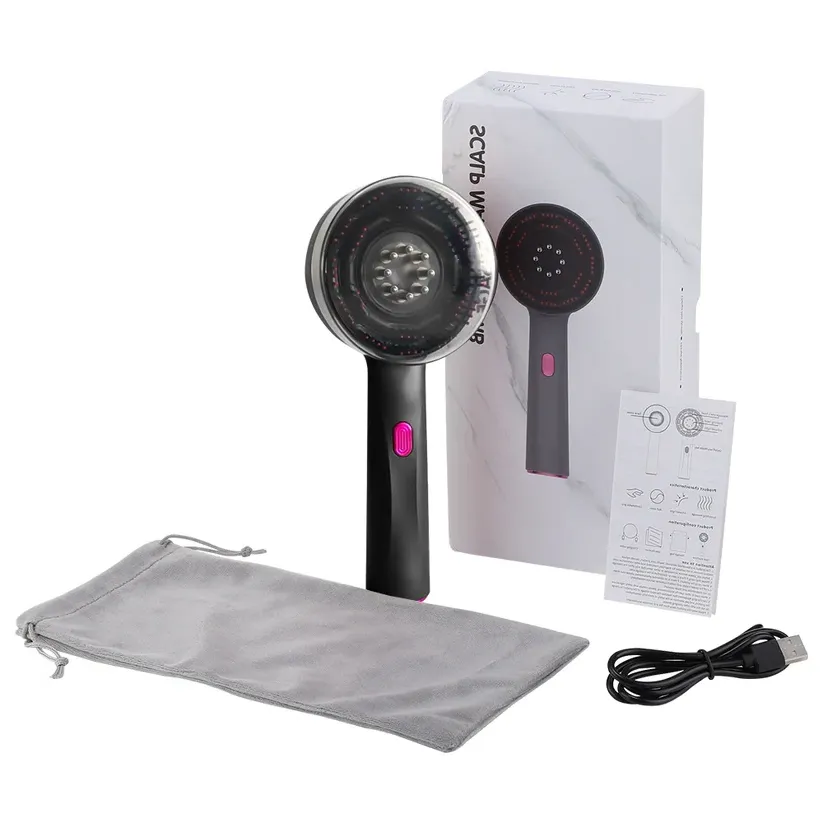 Hair Growth Massage Comb - Red Light Scalp Massager
