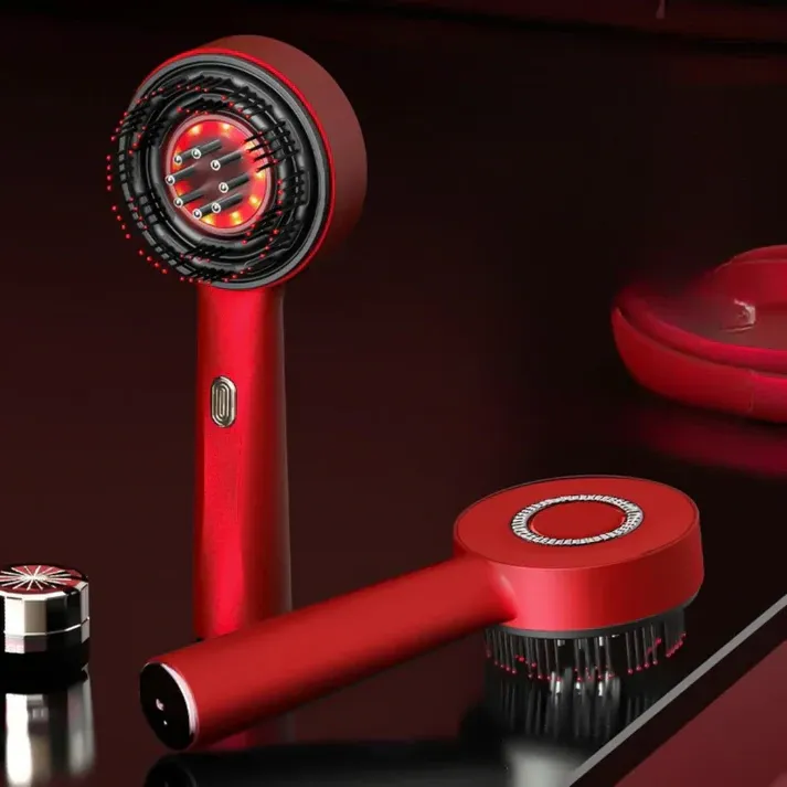 Hair Growth Massage Comb - Red Light Scalp Massager