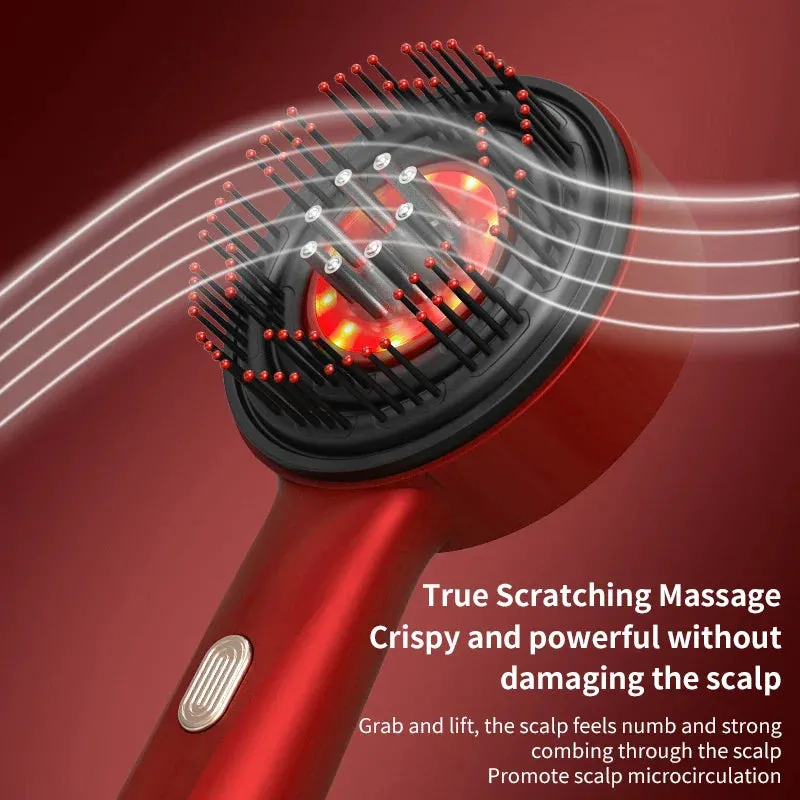 Hair Growth Massage Comb - Red Light Scalp Massager