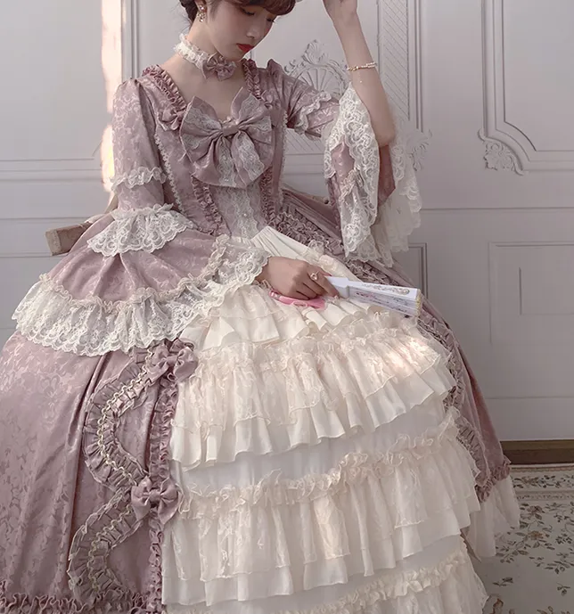 Henrietta~Elegant Lolita Princess Formal Dress Multicolor