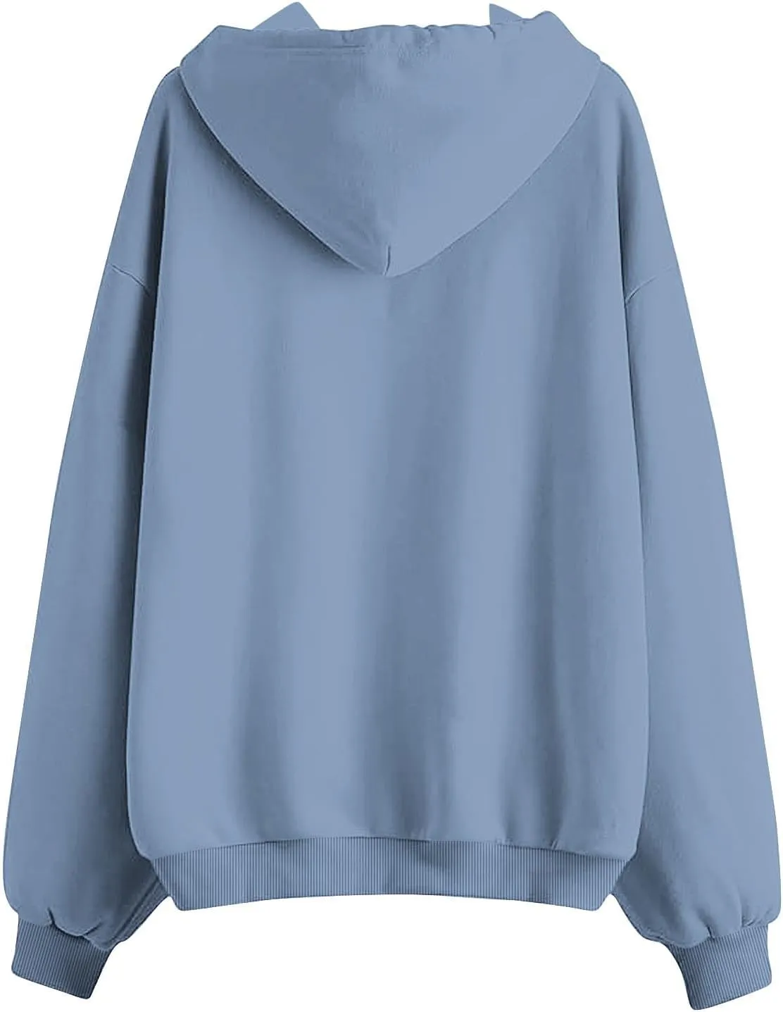 Long Sleeve Hooded Sweatshirt Coat Women Casual Light Jacket Zip Outwear with Pocket Athletic Cardigan Fall Tops