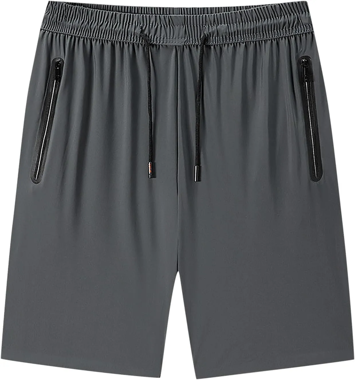 Mens Casual Shorts Soft Stretchy Lounge Shorts Lightweight Daily Shorts Elastic Waist Relaxed Fit Bottoms with Pocket