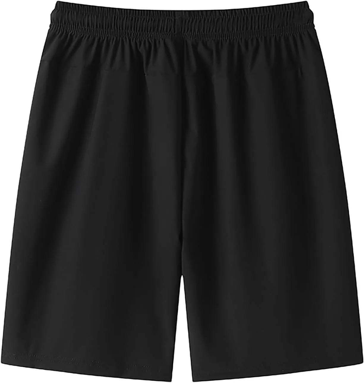 Mens Casual Shorts Soft Stretchy Lounge Shorts Lightweight Daily Shorts Elastic Waist Relaxed Fit Bottoms with Pocket