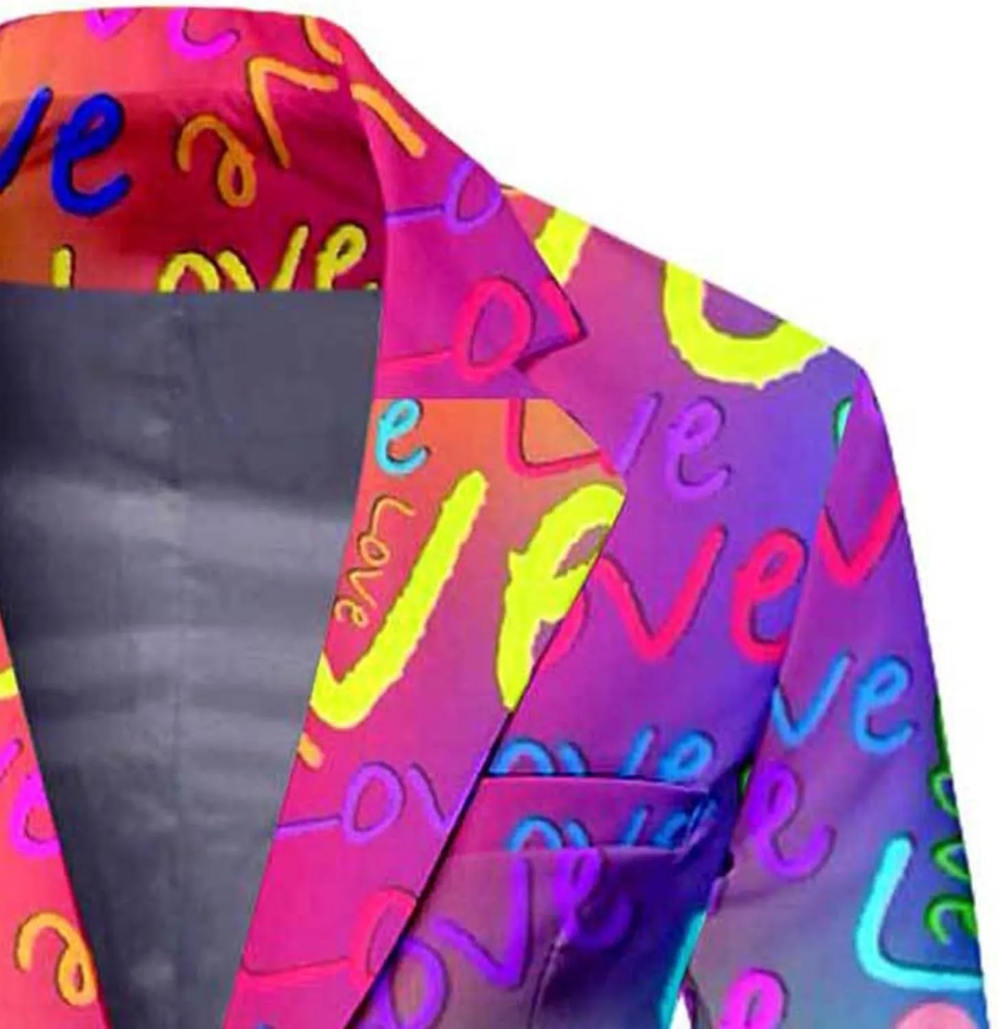 Mens Chirstmas Blazers Jacket Funny Light Up Xmas Suit Jackets Holiday Party Blazer Casual Business One Button Blazer