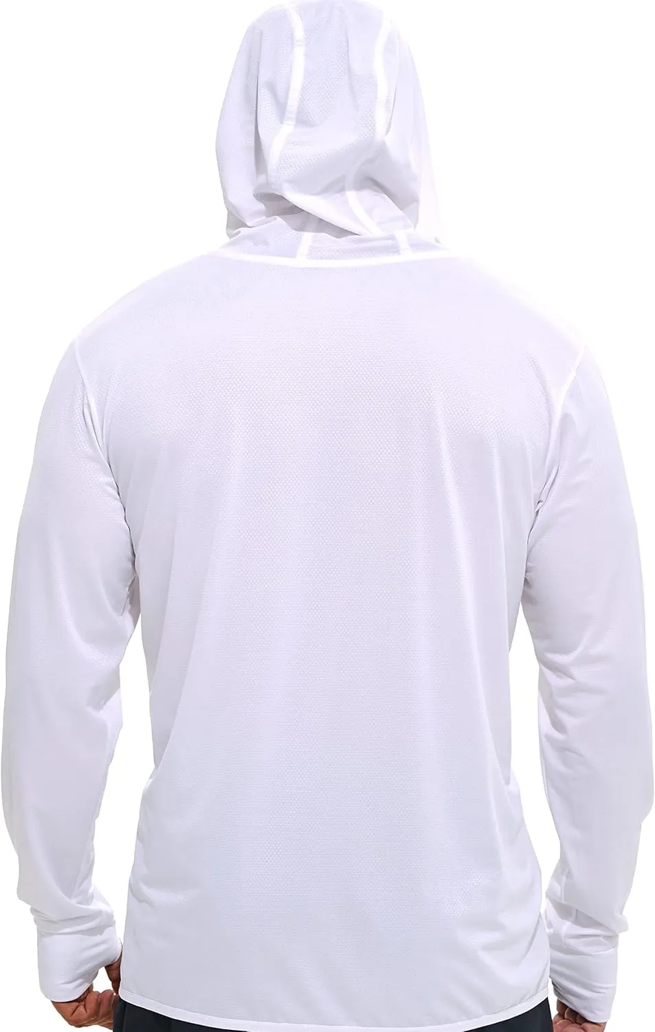 Men's Full Zip UPF 50  Sun Protection Hoodie Long Sleeve Shirts with Pockets Light Jacket Lightweight Hoodies for Men