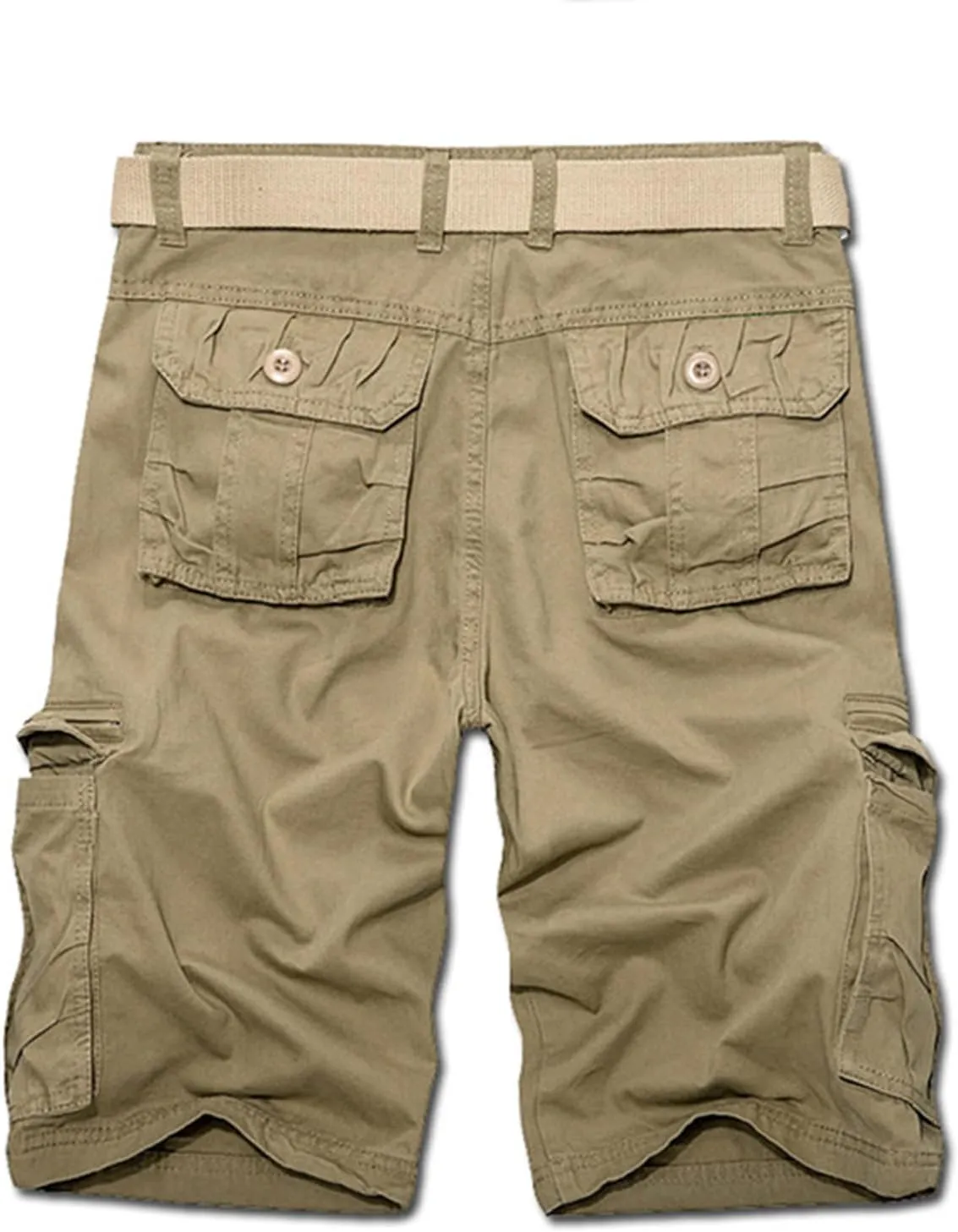 Mens Shorts Relaxed Fit Cargo Shorts Stylish Multic-Pocket Cargo Shorts Durability Men Summer Casual Shorts Overalls Loose