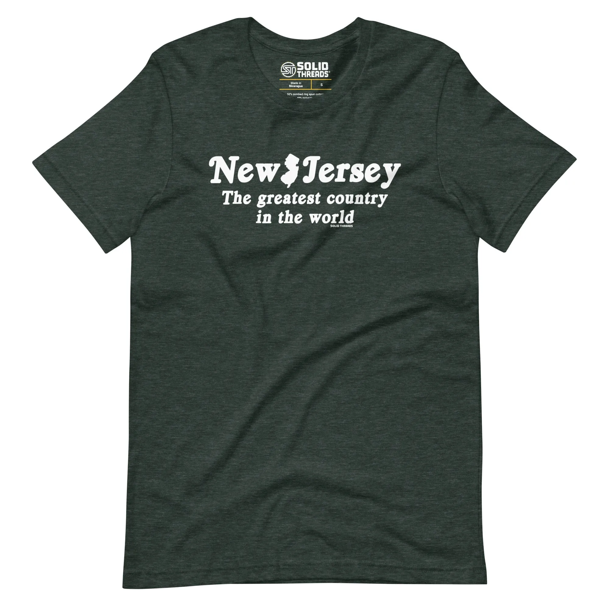New Jersey The Greatest Country In The World Soft Style T-Shirt