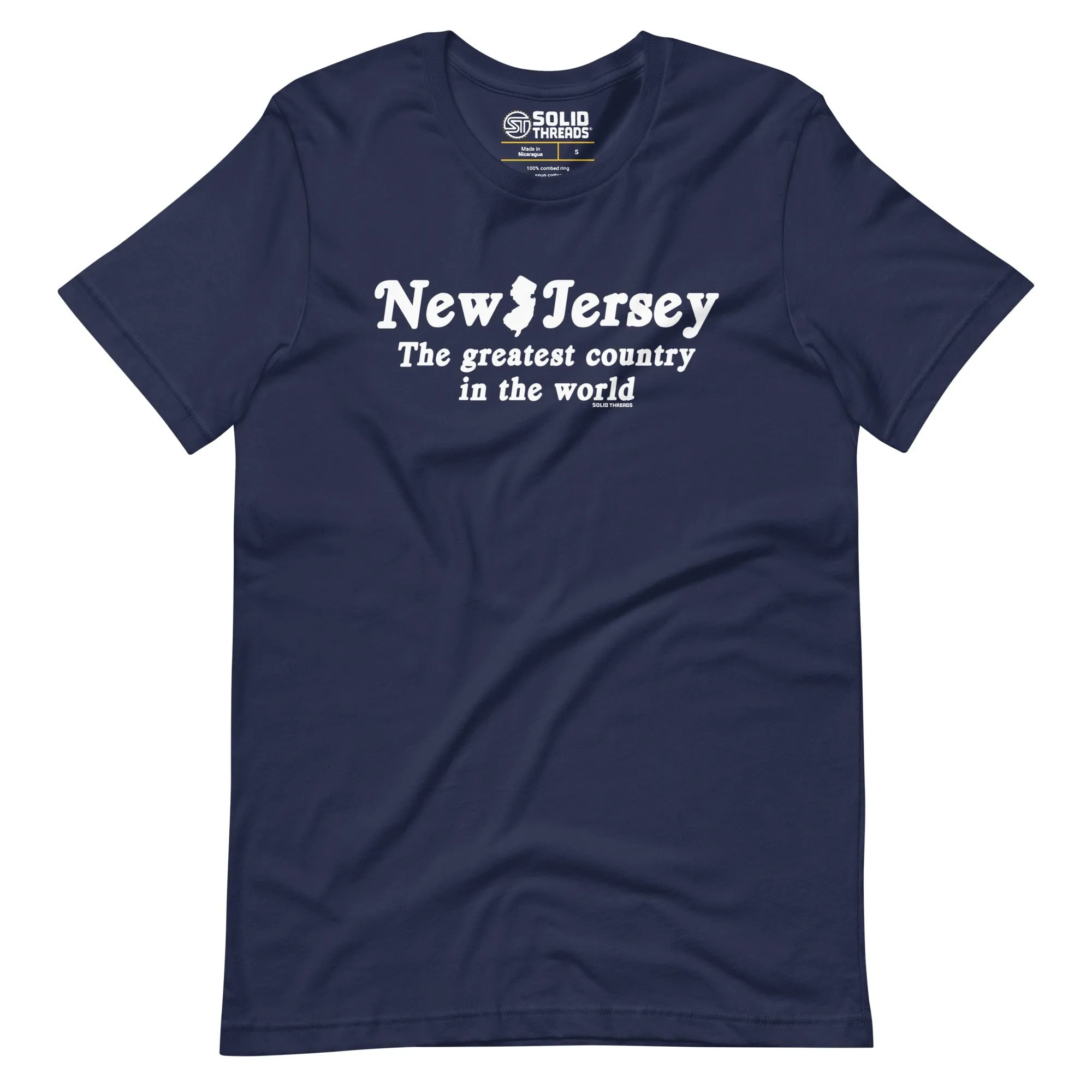 New Jersey The Greatest Country In The World Soft Style T-Shirt