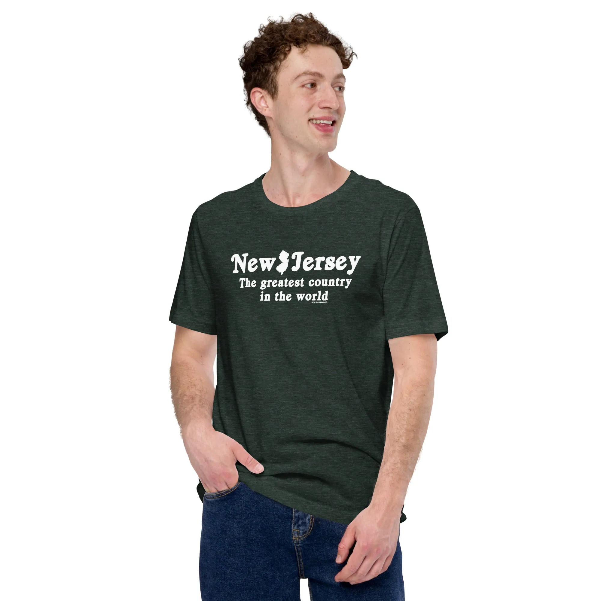New Jersey The Greatest Country In The World Soft Style T-Shirt