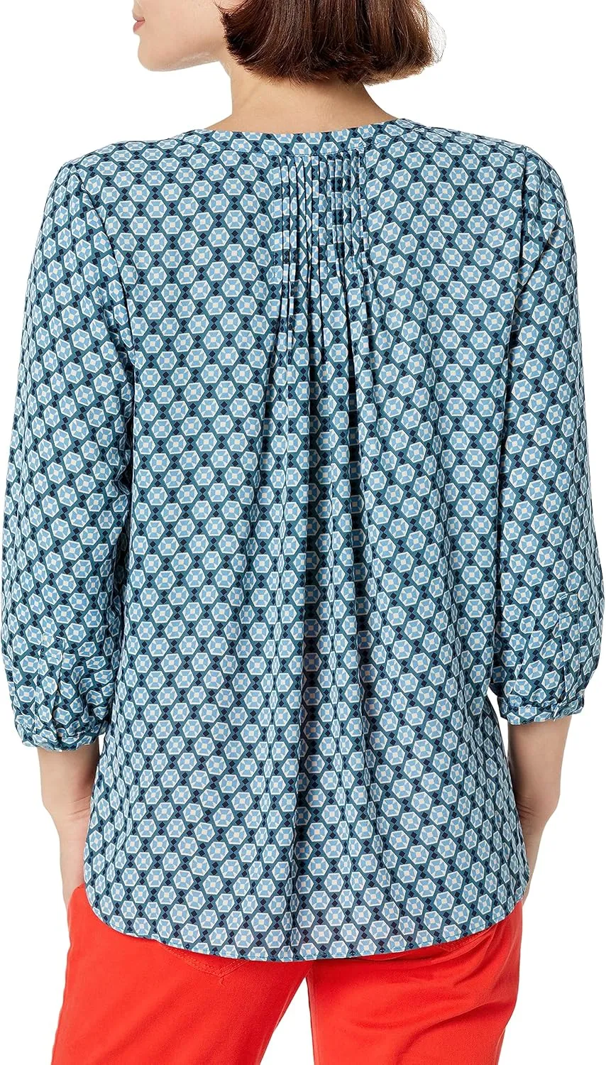 NYDJ Women's Petite Pintuck Blouse