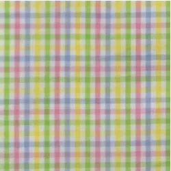 Pastel Checks Picnic Dress