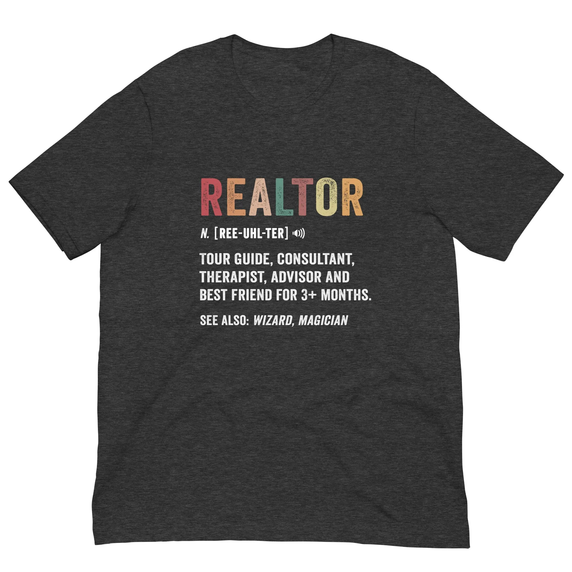 Realtor Funny Definition Soft Tee