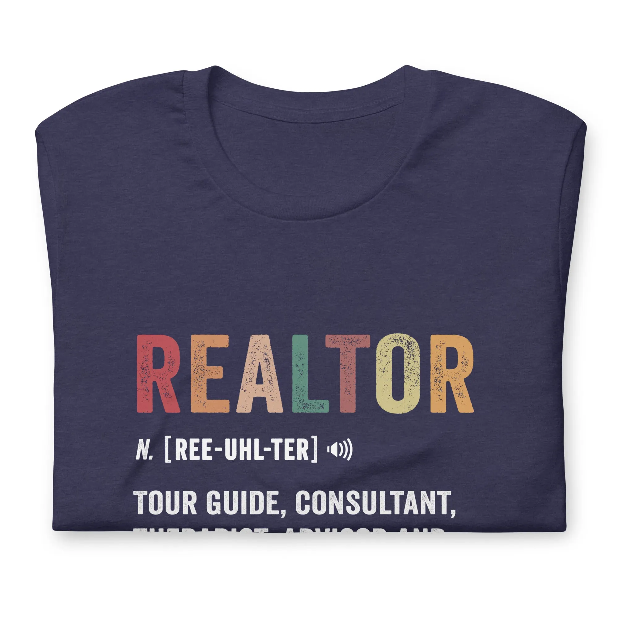 Realtor Funny Definition Soft Tee