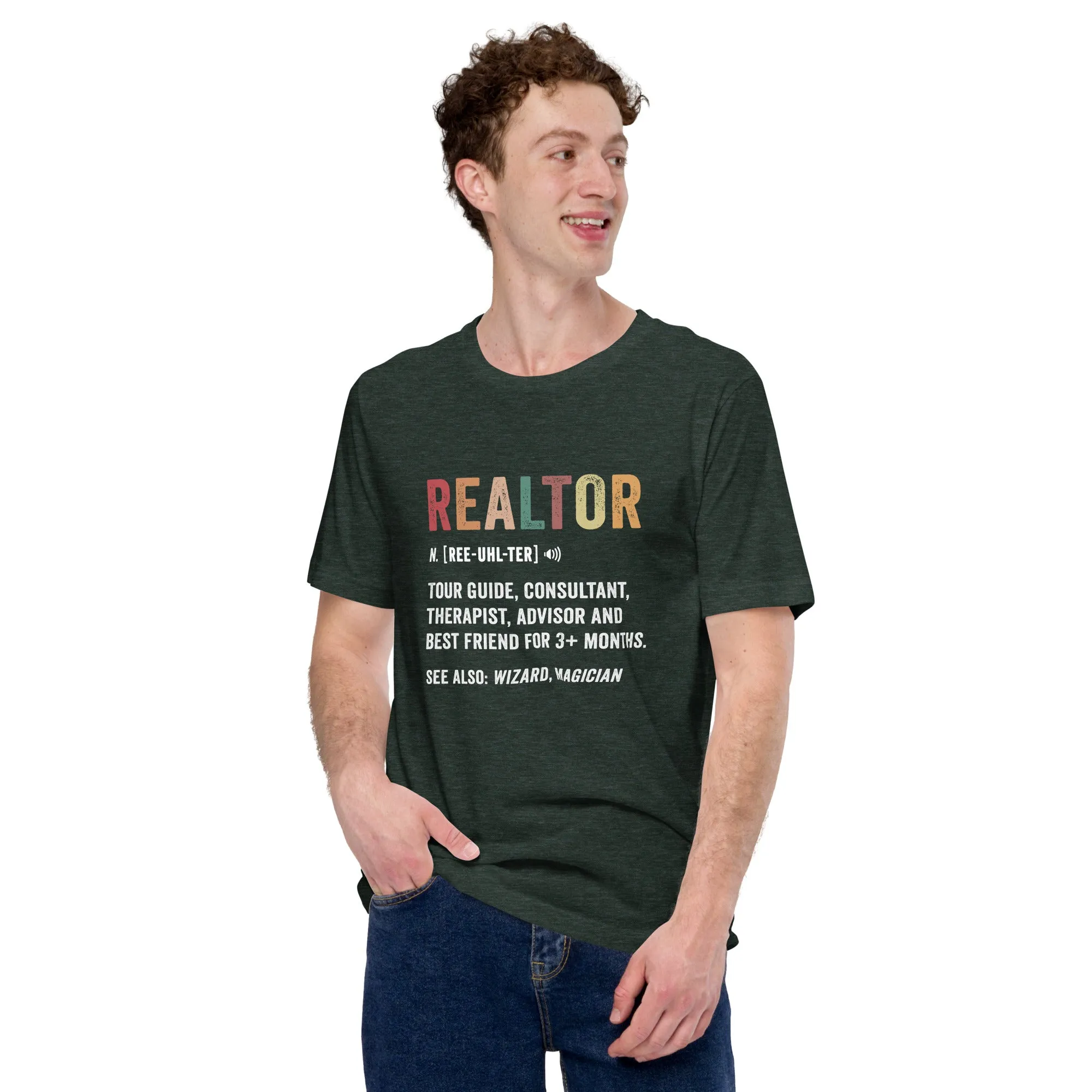 Realtor Funny Definition Soft Tee