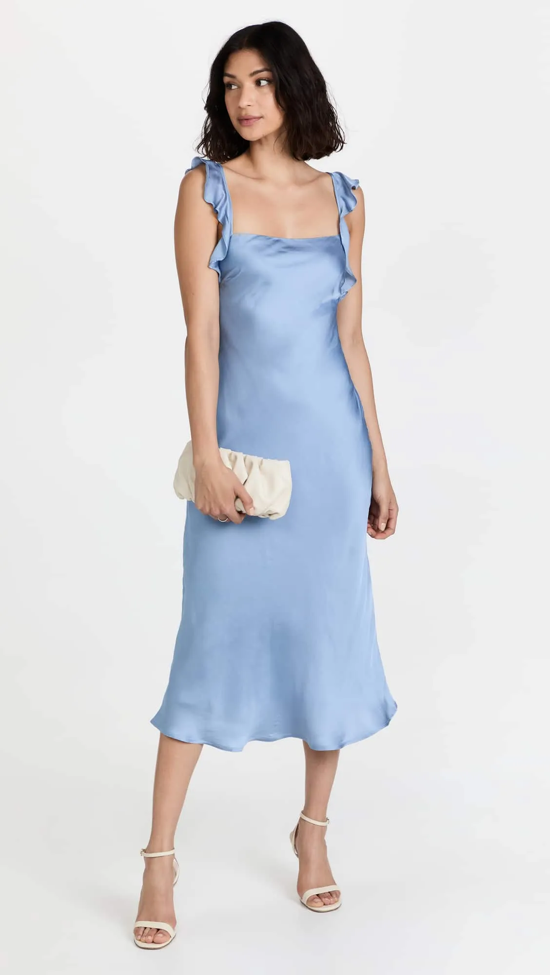 Rina Elegant Satin Dress