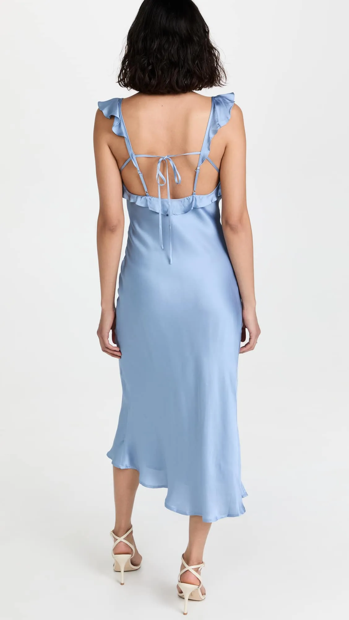 Rina Elegant Satin Dress