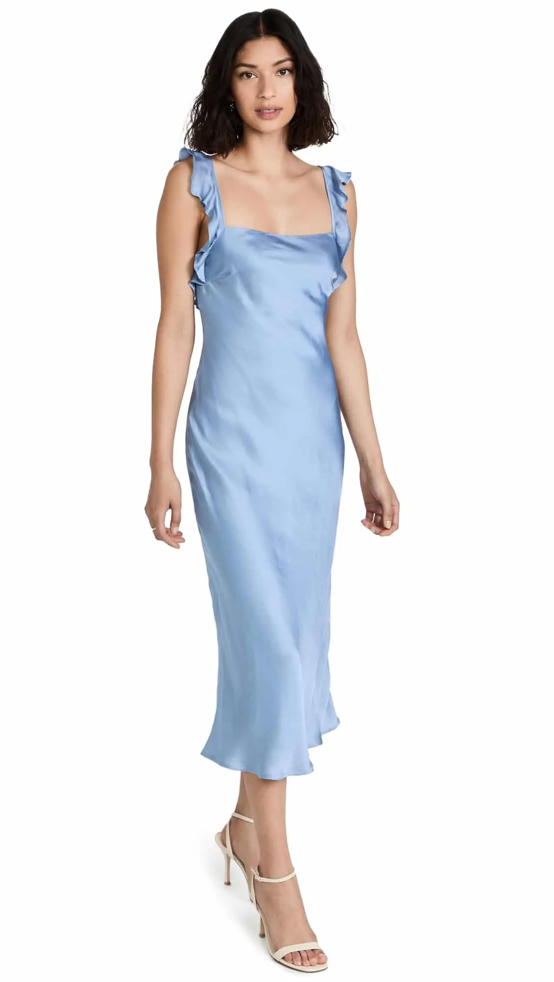 Rina Elegant Satin Dress