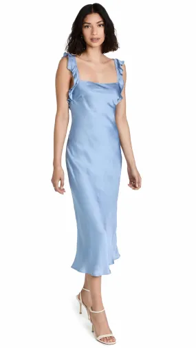 Rina Elegant Satin Dress