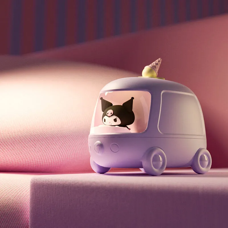 Sanrio Bus Shaped Mist Humidifier With Night Light