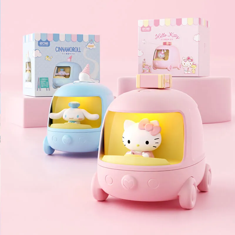 Sanrio Bus Shaped Mist Humidifier With Night Light