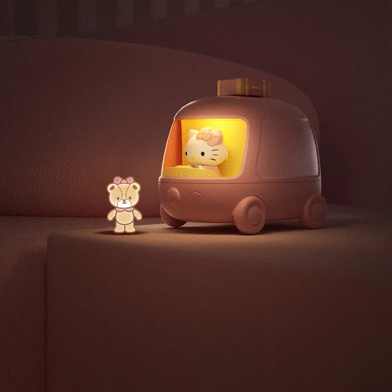 Sanrio Bus Shaped Mist Humidifier With Night Light