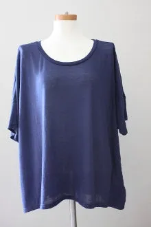 Soft Summer Sea Storm Blue Tee