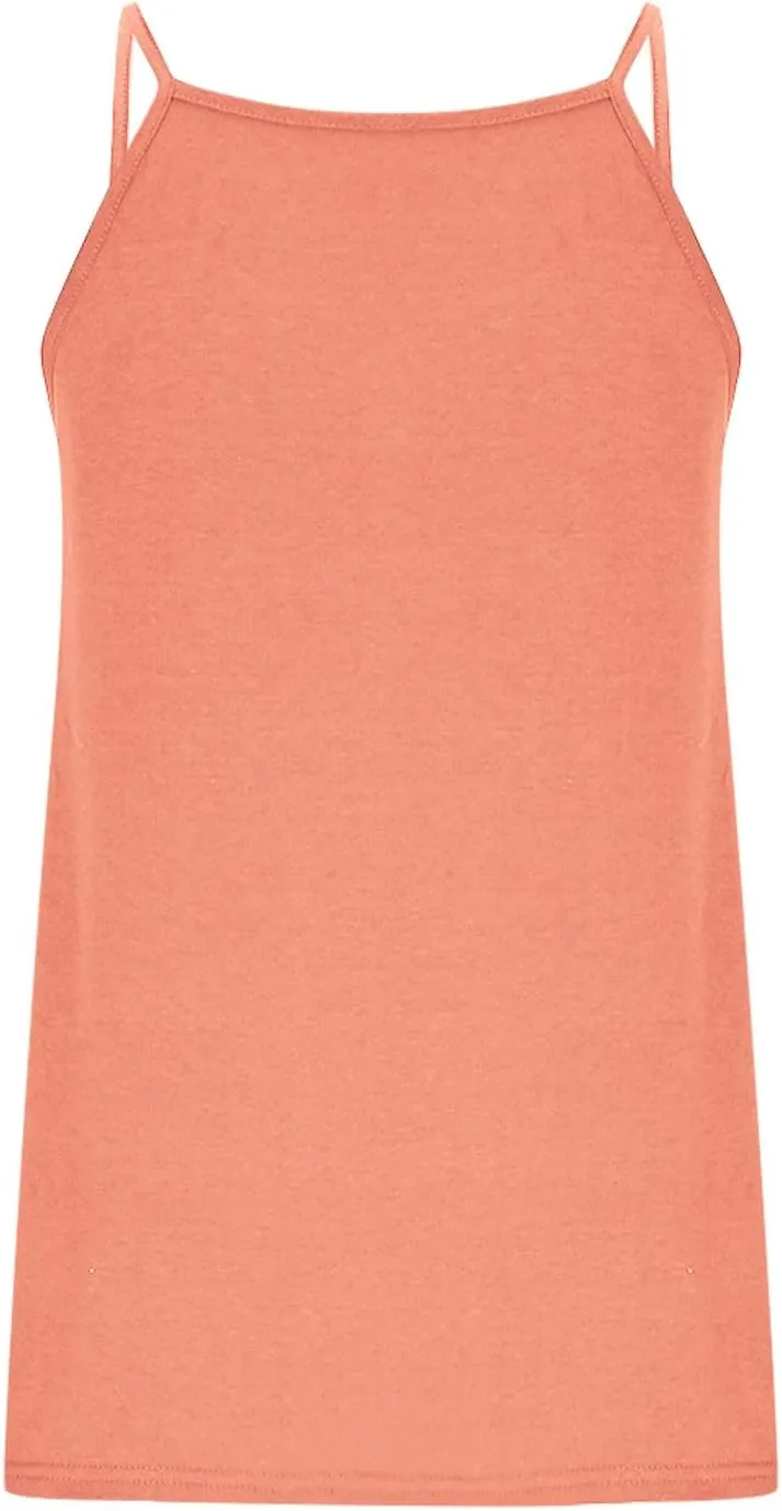 Summer Tank Top for Women Spaghetti Strap V Neck Sleeveless Camisole Casual Fashion Sexy Loose Fit Beach Cami Shirts